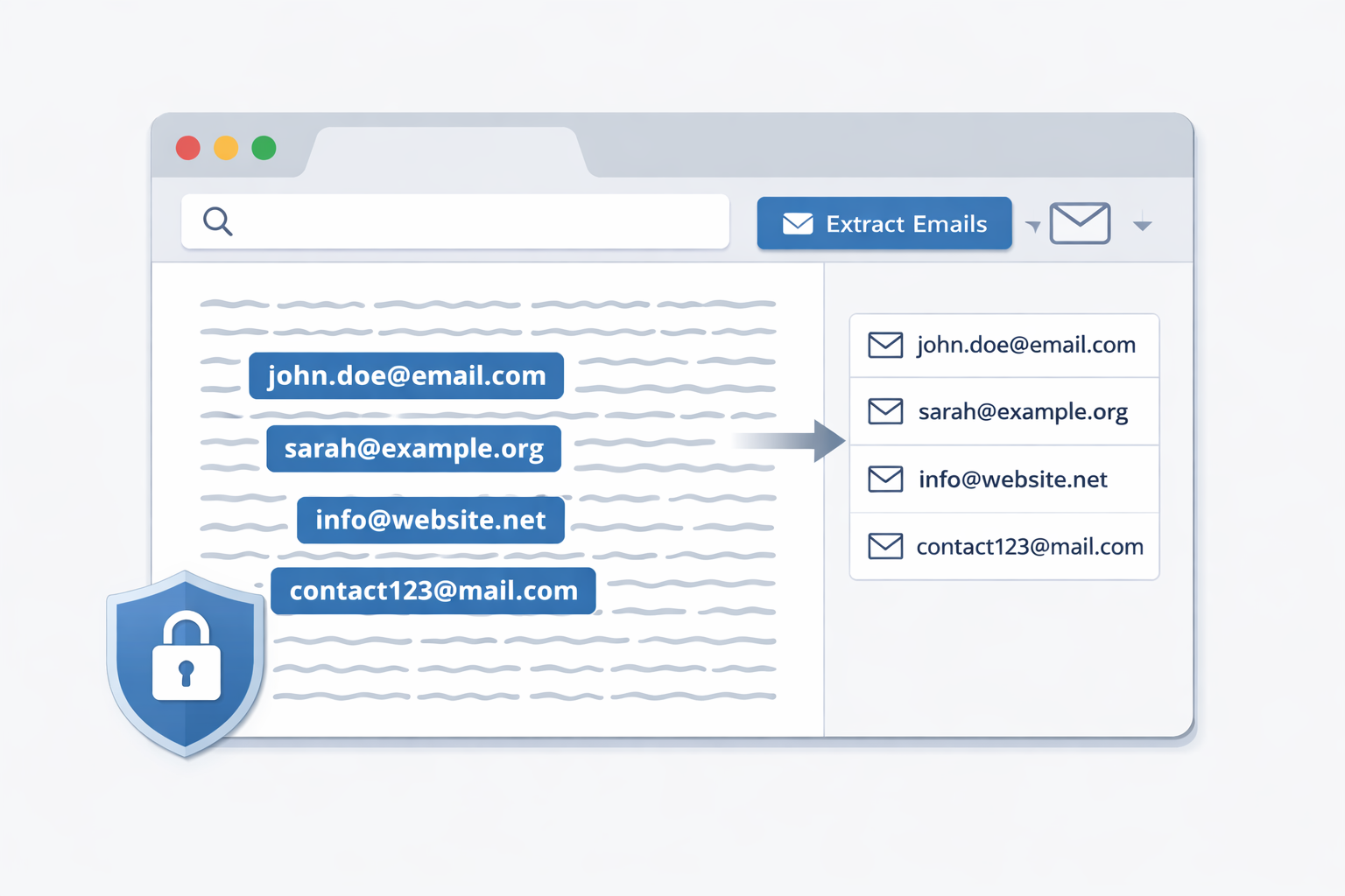 How to Extract Emails from Large Text Files (Client-Side & Secure)